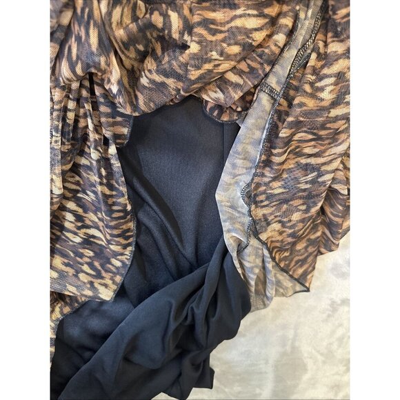 Terra & Sky Women's Plus Size Smocked Mesh Dress Size 4X (28W-30W) - Picture 15 of 16